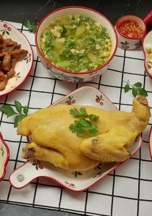Hình của món Cơm gà nhà mình.
