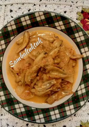Foto resep Sambal santan/lamak ikan teri (Sambal pati badar) enak n gampang