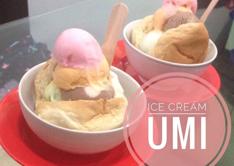 Resep ICE CREAM UMI (Arab=IBU) 😍, Menggugah Selera