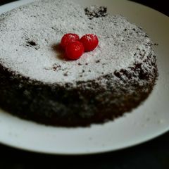 A picture of 2 Ingredient Chocolate Cake.