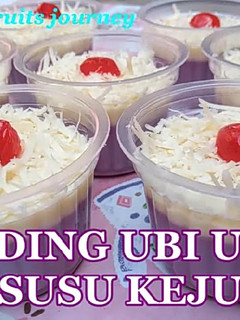 Foto resep Puding Ubi Ungu, MPASI tambah Bobot