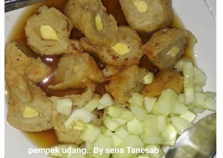 Rahasia Memasak #1 Pempek udang anti gagal. garing di luar lembut di dalam👌 yang Nikmat