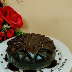Eggless Chocolate Cake A picture of Eggless Chocolate Cake.