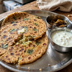 A picture of Sadia's Special Aloo Paratha.