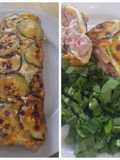 Rollo de calabacín y atún