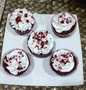 Easy Steps to Prepare Red velvet cupcakes the Delicious Can spoil the tongue