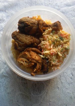 A picture of Fried chicken.
