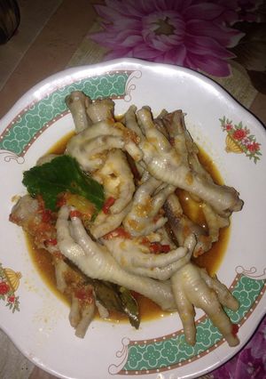 Foto resep Ceker setan super pedes