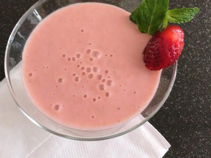 Recipe Strawberry banana smoothie the Delicious Appealing