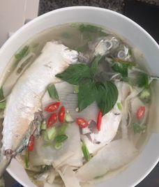 canh cá bạc má