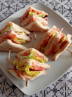 Una foto de Sándwich club