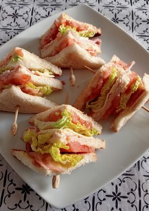 Una foto de Sándwich club