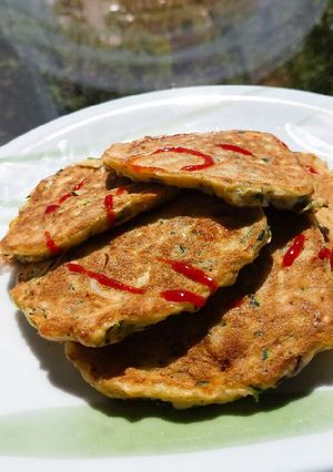 Hình của món Zucchini Pancake.