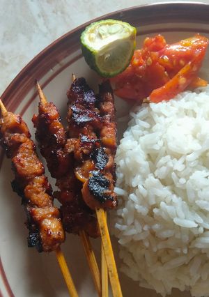 Foto resep SATE MARANGGI + SAMBAL TOMAT MARANGGI