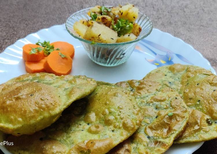 Easiest Way to Prepare Award-winning Palak Poori