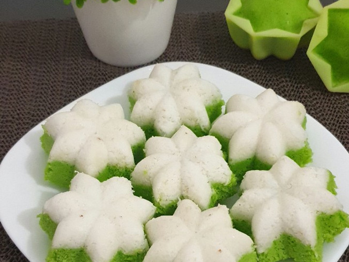 Resep Putri Ayu (Putu Ayu) Pandan Gampang