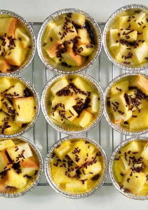 Foto resep Puding Roti