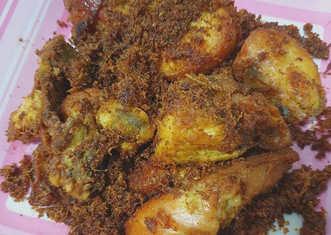 Ayam Goreng Telur (ala masakan padang)