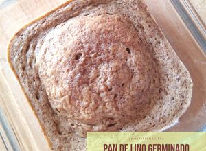 Foto principal de Pan keto de lino germinado