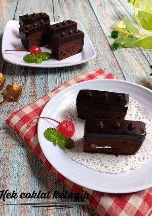 Foto resep Kek coklat ketagih