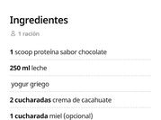 Una foto de yogurt proteico
