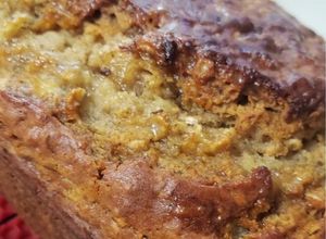 Foto de Bolo de Banana, Canela e Noz