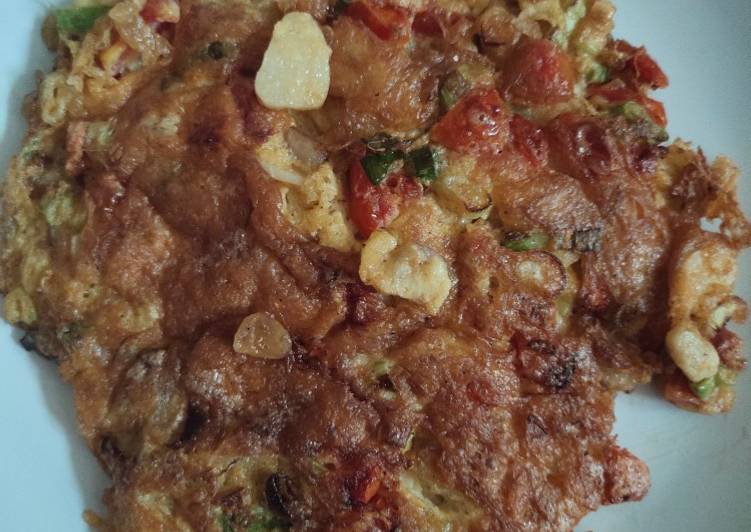 Telur Dadar Gobal Gabul nya warung SS (ala Mamanda Nitnot)