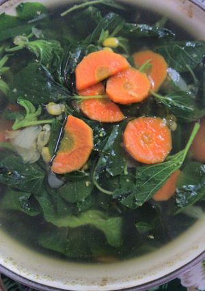 Foto resep Bening bayam,wortel,jagung