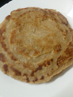 A picture of Weetabix and Oat Digestive Pancake.