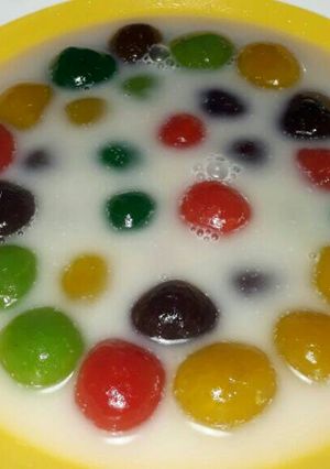Foto resep Kolak biji salak rainbow