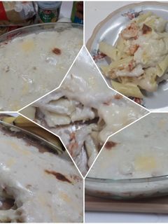 صورة لوصفة وصفة الباستا ببشاميل