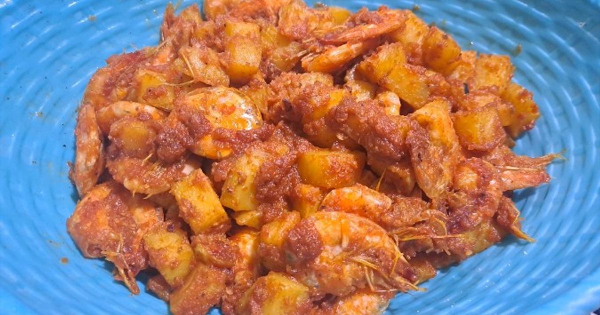 Sambal Goreng Kentang Udang Endesss