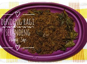 Foto resep Serundeng daging sapi (Dendeng Ragi)