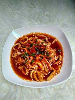 Foto resep Cumi saos padang