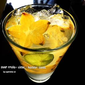 ~Star Fruit~ Lime ~Honey ~Soda~