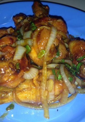 Foto resep Ayam goreng mentega ala Chinese food