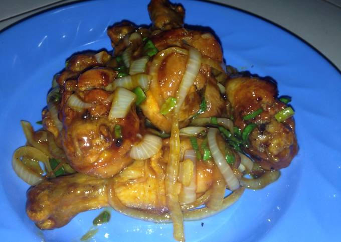 Resep Ayam goreng mentega ala Chinese food oleh Deva Akief Zein - Cookpad