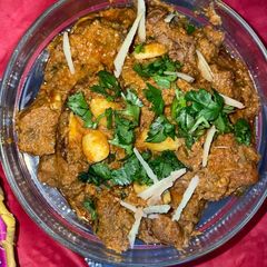 A picture of Beef Qorma.