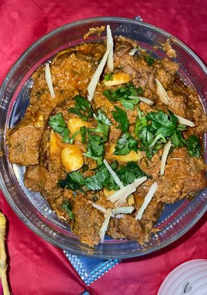 A picture of Beef Qorma.