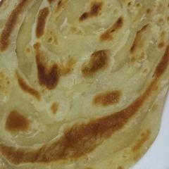 A picture of Flaky parathas#5orlessingredientsrecipecontest.
