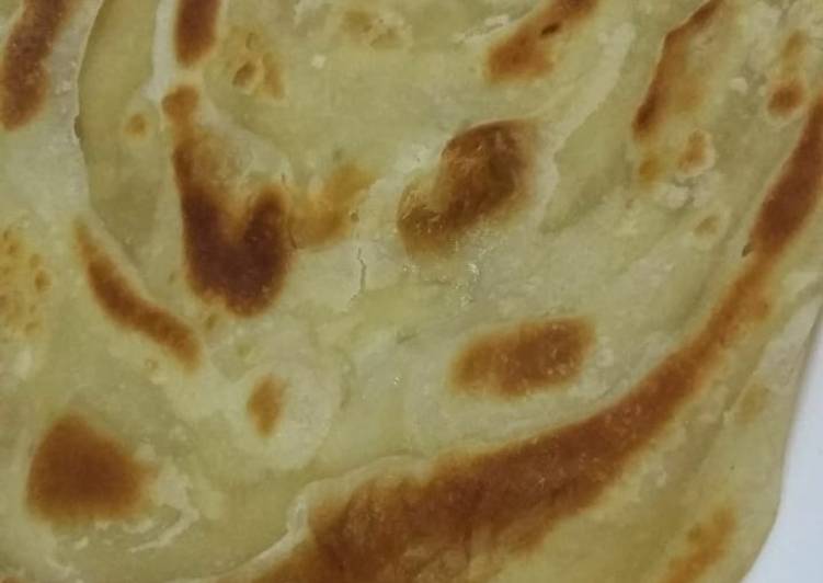 Flaky parathas#5orlessingredientsrecipecontest