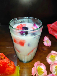 Foto resep Semangka Santan