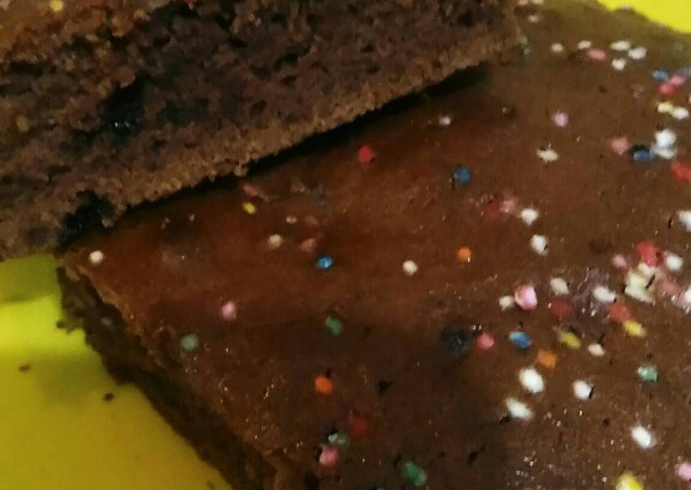 Brownies Panggang Simple, No Mixer, No DCC, 1 Telur