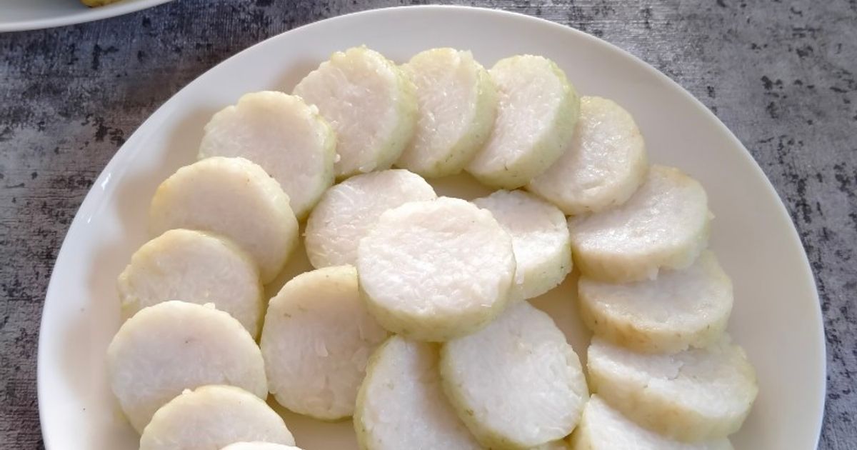 Lontong Dengan Cetakan