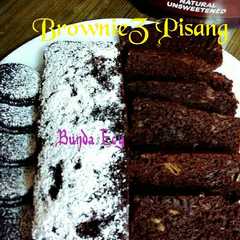 A picture of Browniez kukus Pisang No Mixer *Bunda Ecy.