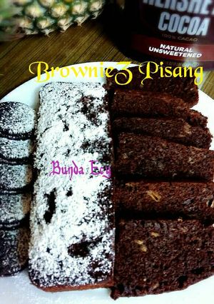 Foto resep Browniez kukus Pisang No Mixer *Bunda Ecy
