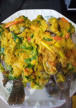 Foto resep Pesmol ikan nila kemangi