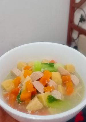 Foto resep Sop Bakso ala Anak Kos