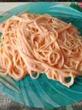 Espaguetis con salsa saludable