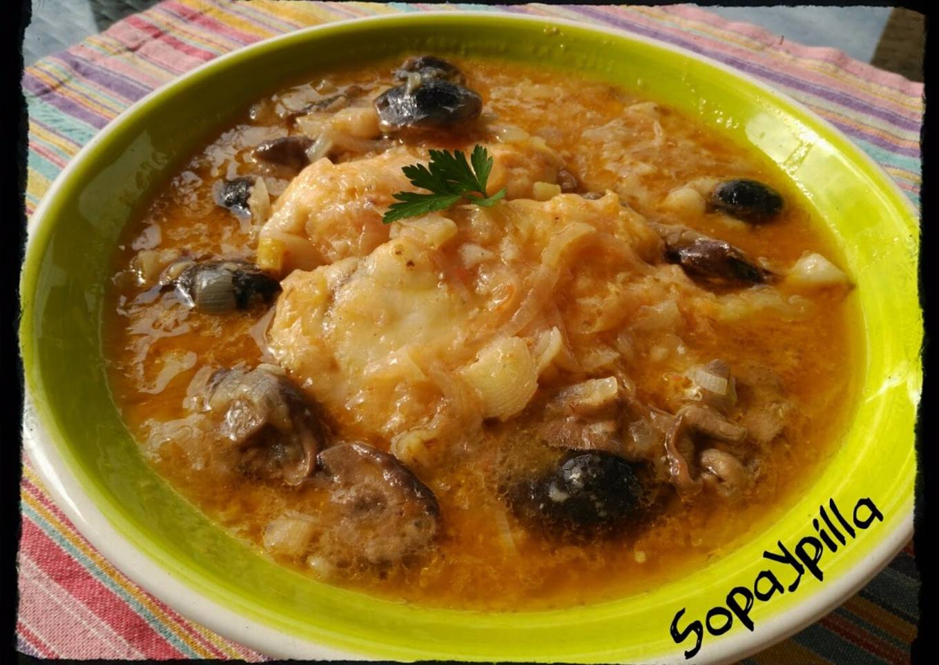 Fricandó de rape